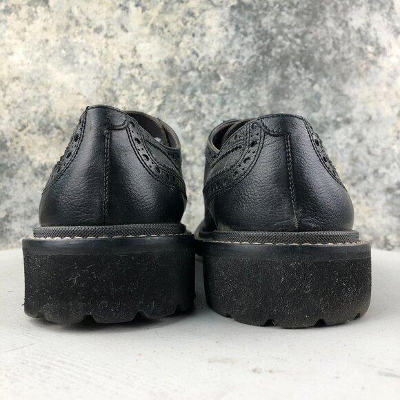 To Boot New York Men\'s Size 9 Adam Derrick Black Leather Wingtip Oxfords ITALY main image 9